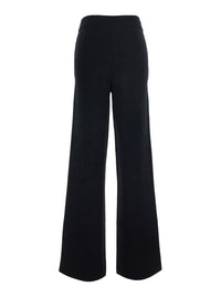 MAX MARA Max Mara Women 'Baldo' Black Pants With Side Pockets In Blend Wool Women