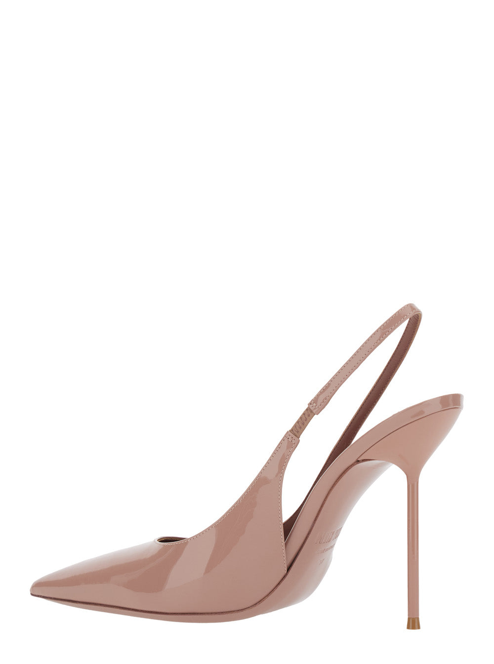 Paris Texas Women Pumps 'Lidia' Slingback With High Stiletto Heel And Elasticized Strap In Pink Leather For Women