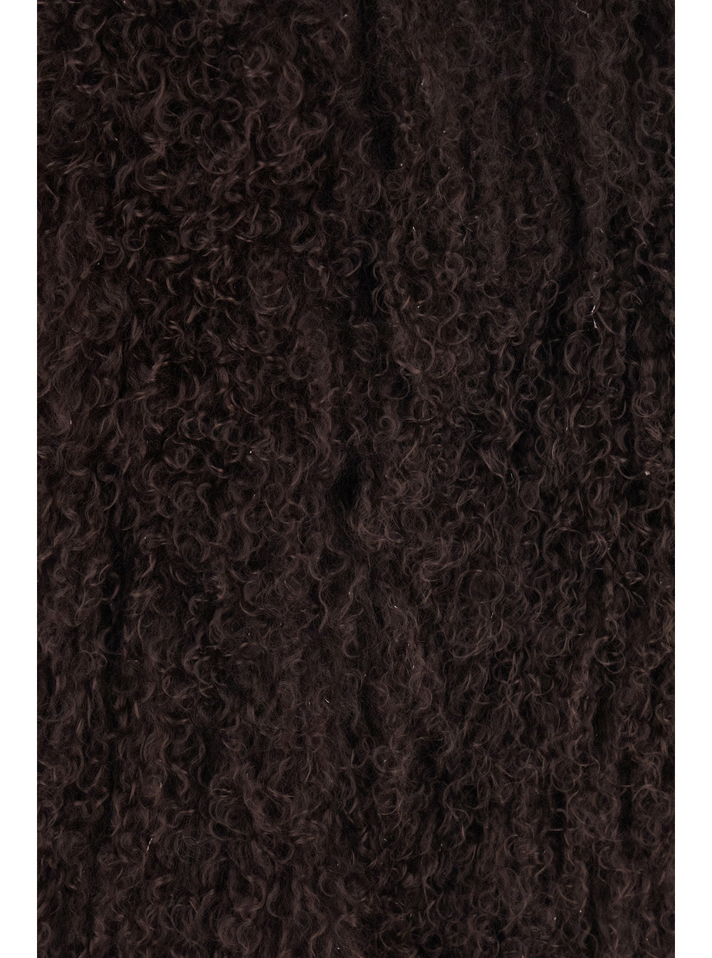 Leplain Women Brown Fur Vest With Sleeveless Design In Fur For Women