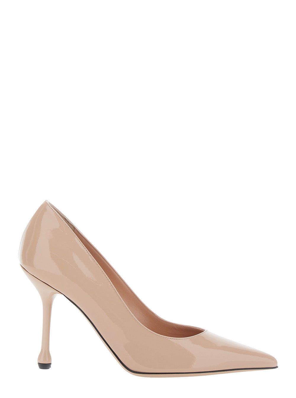 Leplain Women Pointed Toe Patent Pink Pumps For Women
