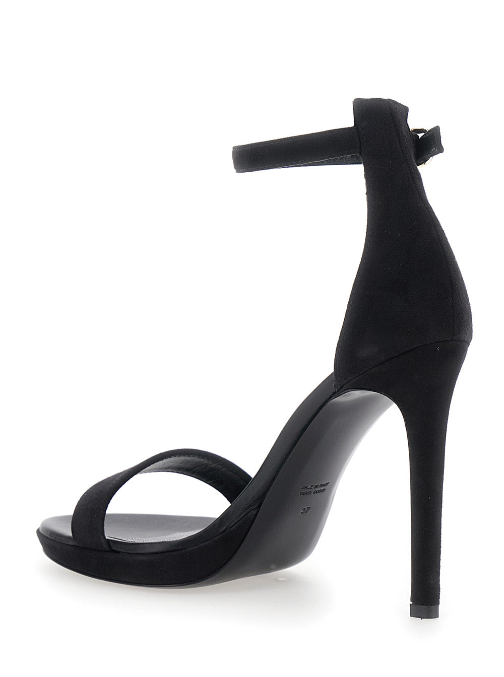LEPLAIN Leplain Women Heeled Sandals Featuring A Platform And High Heel In Black Fabric For Women