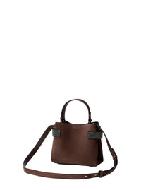 BRUNELLO CUCINELLI Brunello Cucinelli Women Brown Shoulder Bag With Adjustable And Removable Strap In Suede For Women