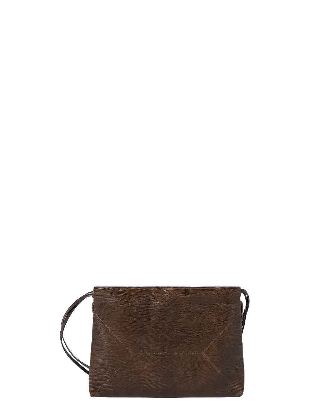 BRUNELLO CUCINELLI Brunello Cucinelli Women Brown Shoulder Bag With Drawstring Closure And Monile In Suede For Women