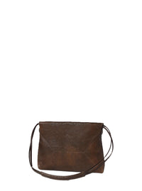 BRUNELLO CUCINELLI Brunello Cucinelli Women Brown Shoulder Bag With Drawstring Closure And Monile In Suede For Women