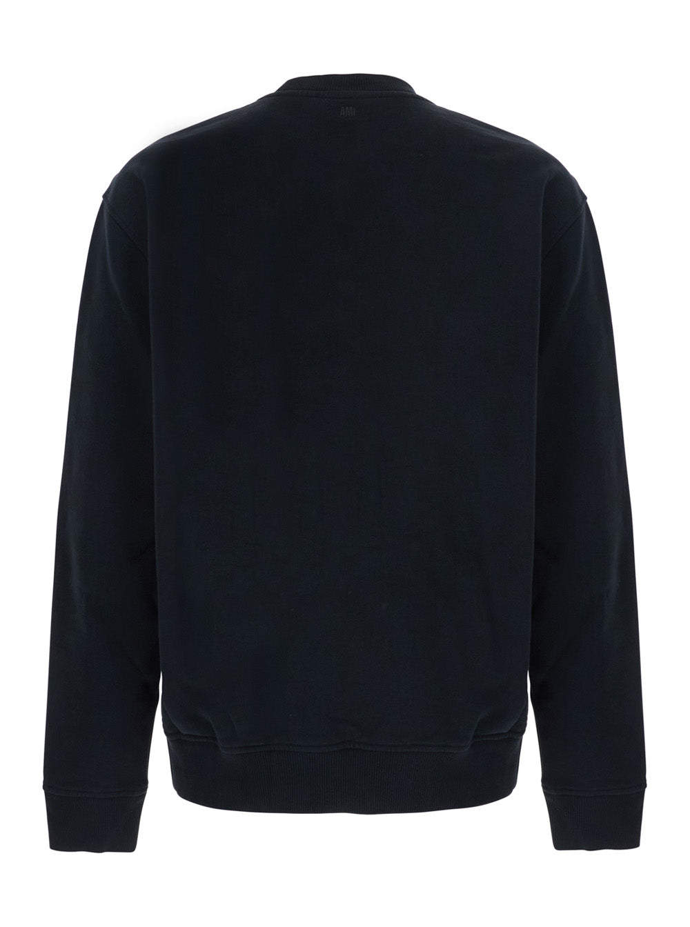 Ami Paris Men Blue Sweatshirt With Ami De Coeur Logo On The Front In Cotton For Men