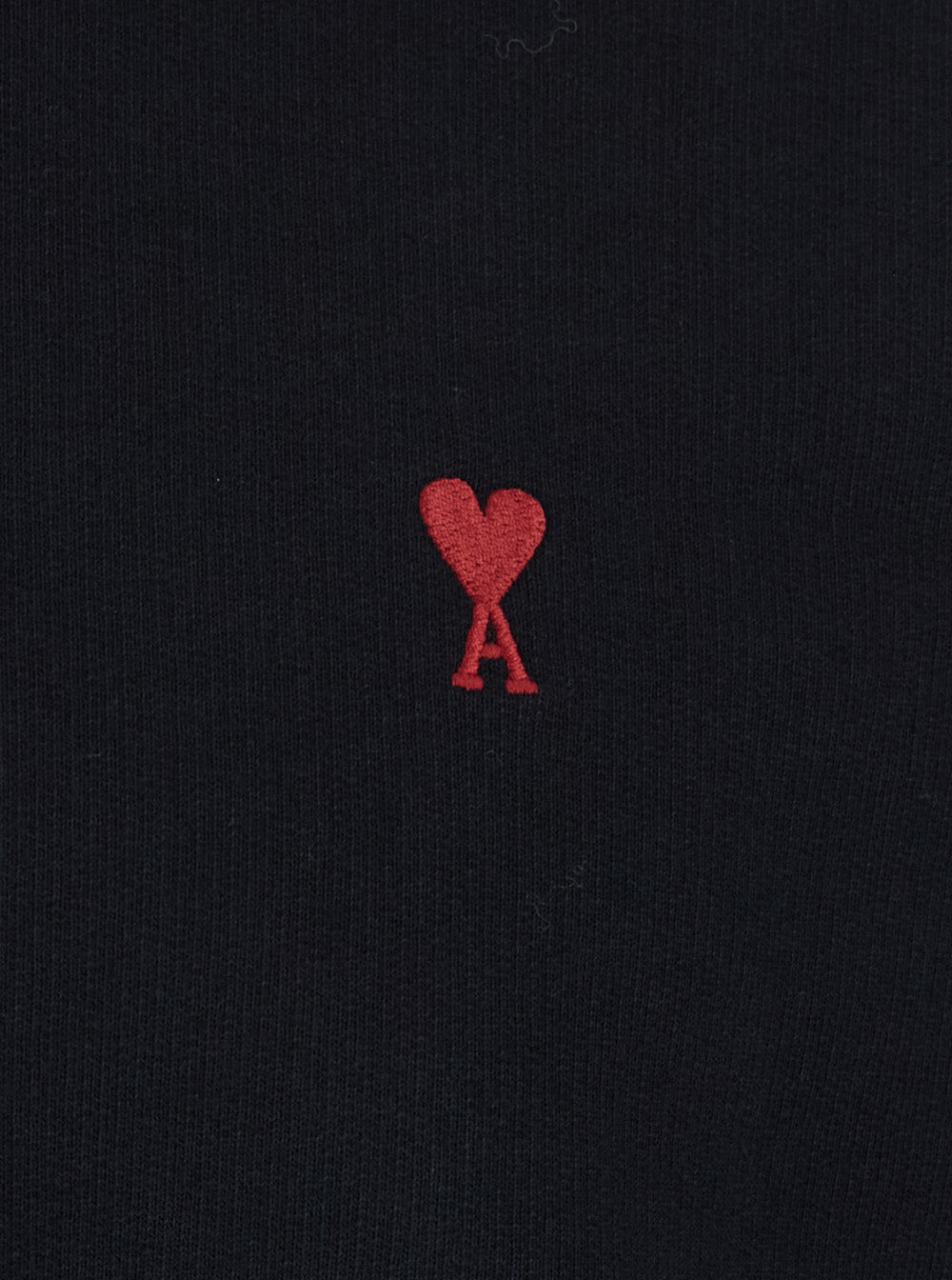 Ami Paris Men Blue Sweatshirt With Ami De Coeur Logo On The Front In Cotton For Men