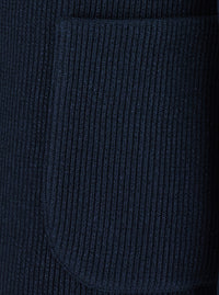 Brunello Cucinelli Women Blue Single-Breasted Jacket With Notched Revers And Front Patch Pockets In Wool Blend For Women
