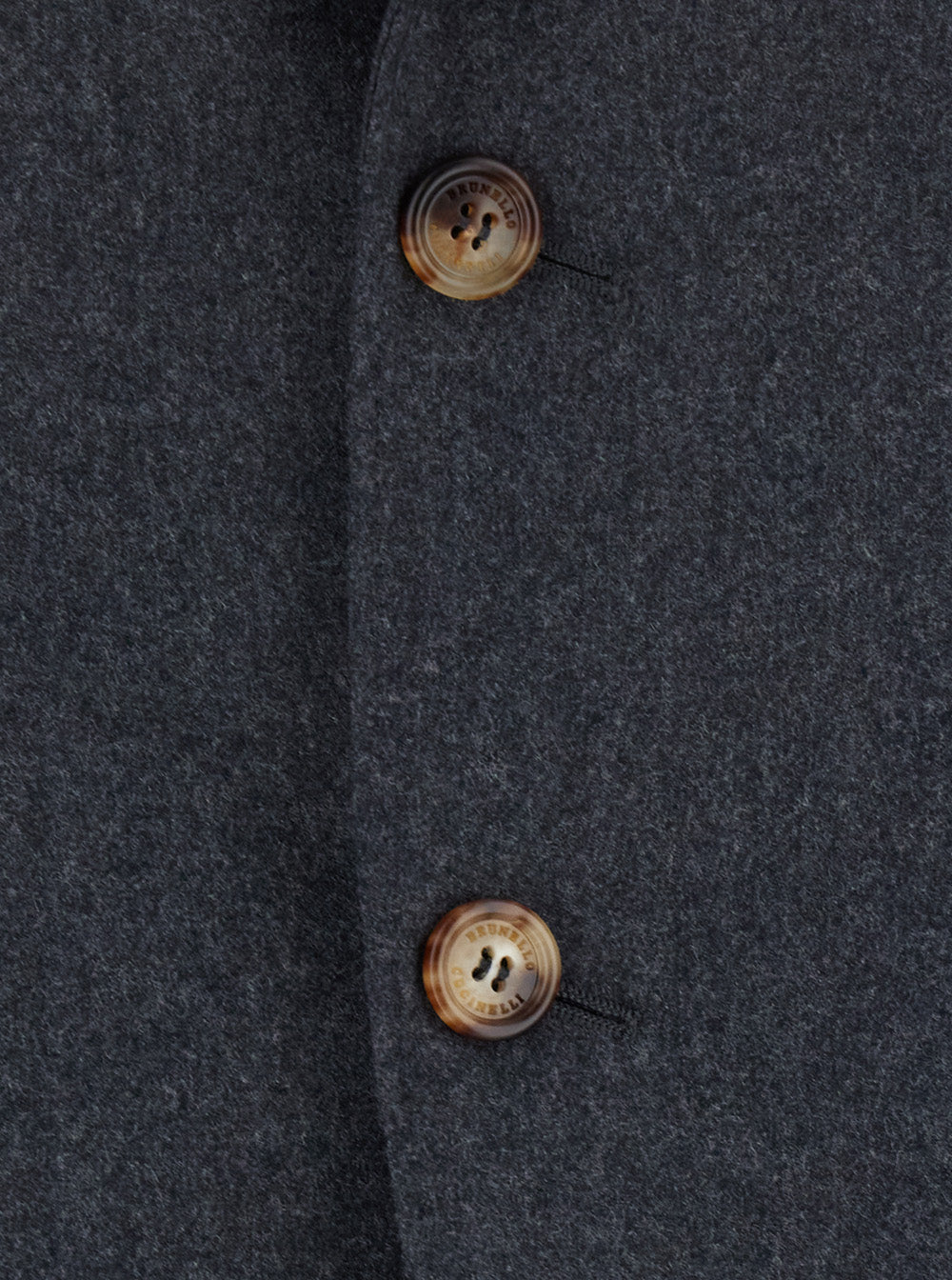 BRUNELLO CUCINELLI Brunello Cucinelli Men Grey Single-Breasted Suit With Notched Revers In Wool For Men