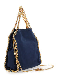 STELLA MCCARTNEY Stella Mccartney Women Falabella Mini Bag Alter Suede With Blue Suede Details And Woman