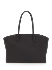 THE ROW The Row Women 'Marlo 14' Black Shoulder Bag With Two Top Handles In Leather For Women