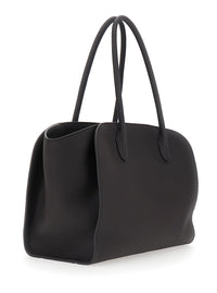 THE ROW The Row Women 'Marlo 14' Black Shoulder Bag With Two Top Handles In Leather For Women
