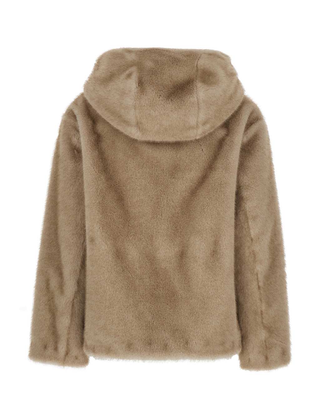 P.A.R.O.S.H. P.A.R.O.S.H. Women Beige Jacket With Front Closure And Long Sleeves In Fabric. Color Beige. Women.