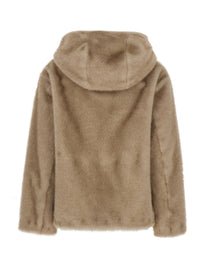 P.A.R.O.S.H. P.A.R.O.S.H. Women Beige Jacket With Front Closure And Long Sleeves In Fabric. Color Beige. Women.
