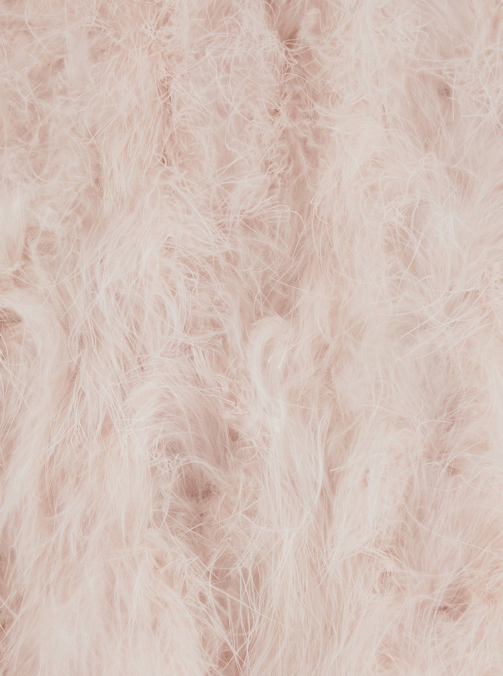 Yves Salomon Women White Short Shearling Jacket With Round Collar And Three-Quarter Sleeves In Fur For Women
