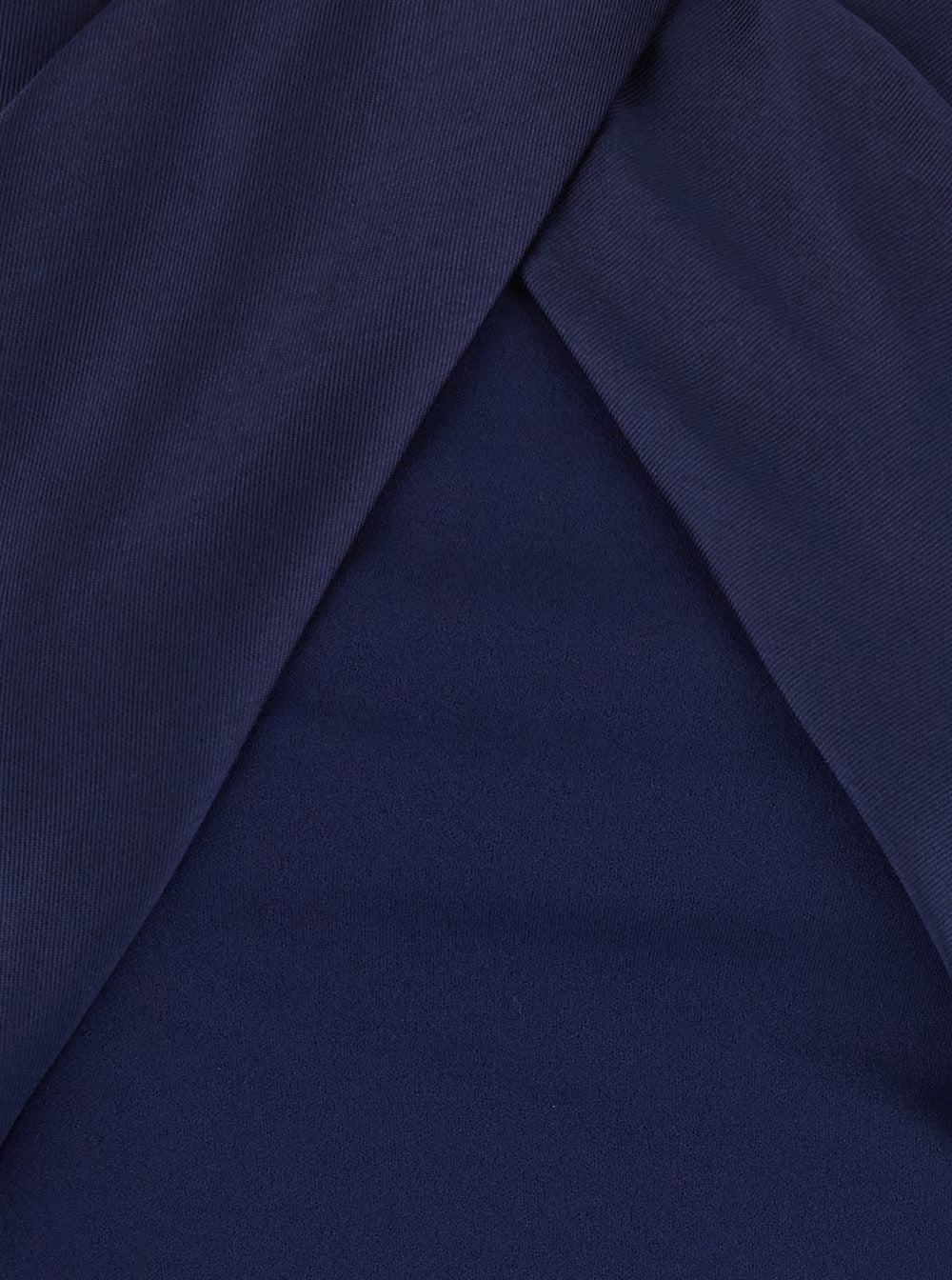 Solace London Women 'Rumi' Blue Long Dress With Crossed Halterneck And Single Slit On The Back In Tech Fabric Women