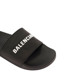Balenciaga Men Pool Slide Bal Logo
