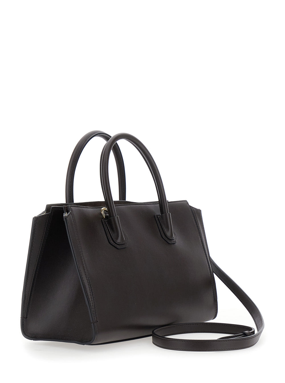GIVENCHY Givenchy Women 'Catchall' Brown Handbag With Logo Lettering On The Front And Adjustable And Removable Shoulder Strap In Leather For Women