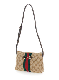 GUCCI Gucci Women New Horsebit Mini Bag Original Gg Raw