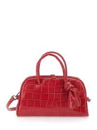 JACQUEMUS Jacquemus Women Le Petit Turismo Bag With Leather And Red Color Unisex