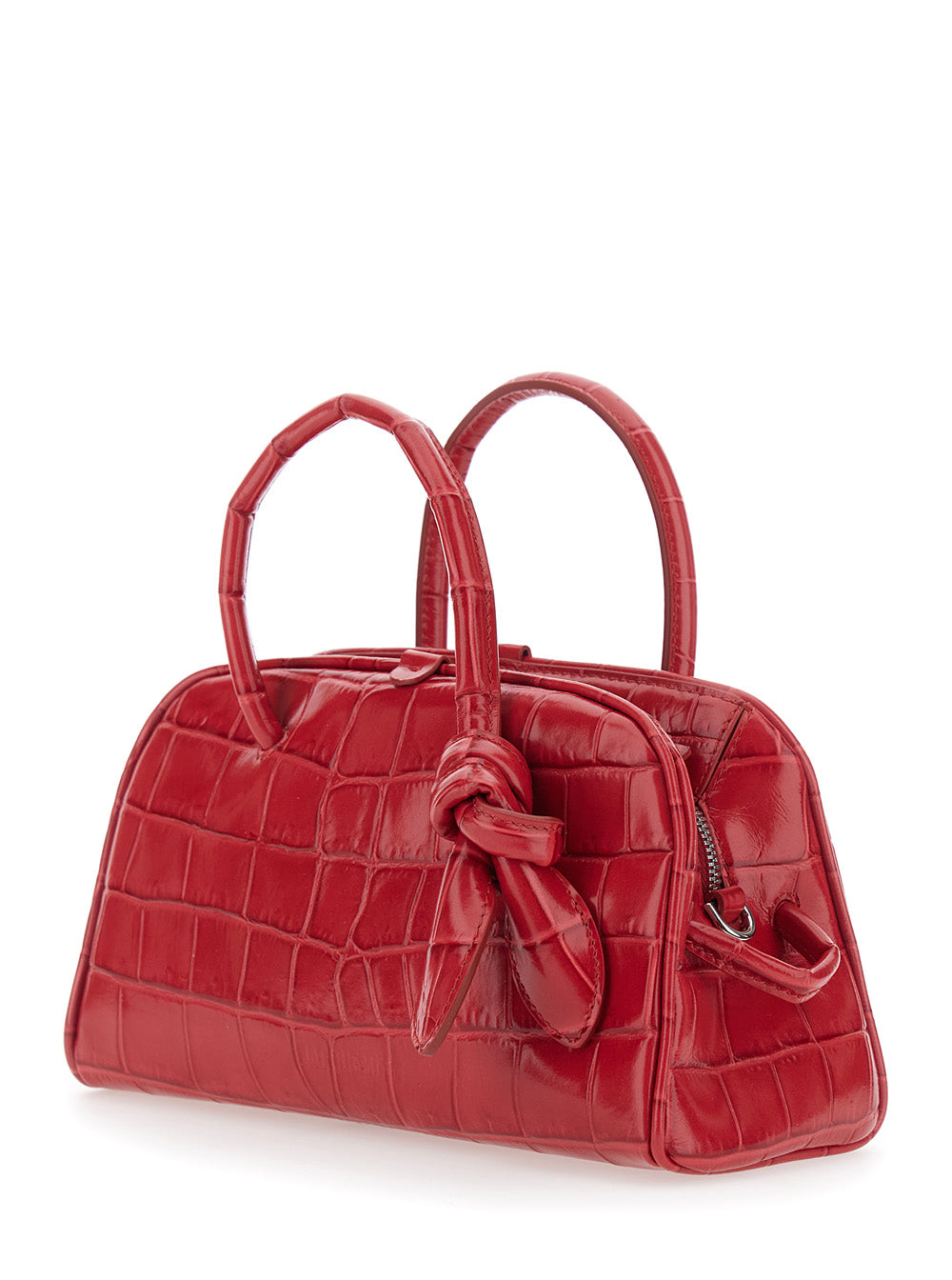 JACQUEMUS Jacquemus Women Le Petit Turismo Bag With Leather And Red Color Unisex