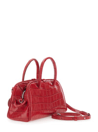 JACQUEMUS Jacquemus Women Le Petit Turismo Bag With Leather And Red Color Unisex