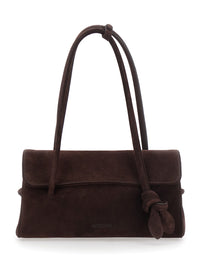 JACQUEMUS Jacquemus Women Le Turismo Long Shoulder Bag In Leather With Handles And Metal Detail Brown Woman