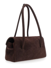 JACQUEMUS Jacquemus Women Le Turismo Long Shoulder Bag In Leather With Handles And Metal Detail Brown Woman