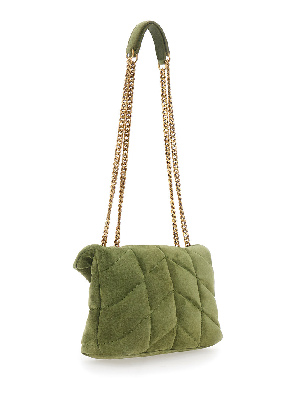 SAINT LAURENT Saint Laurent Women Ysl Mini Bag Mono Suede Satin Calf