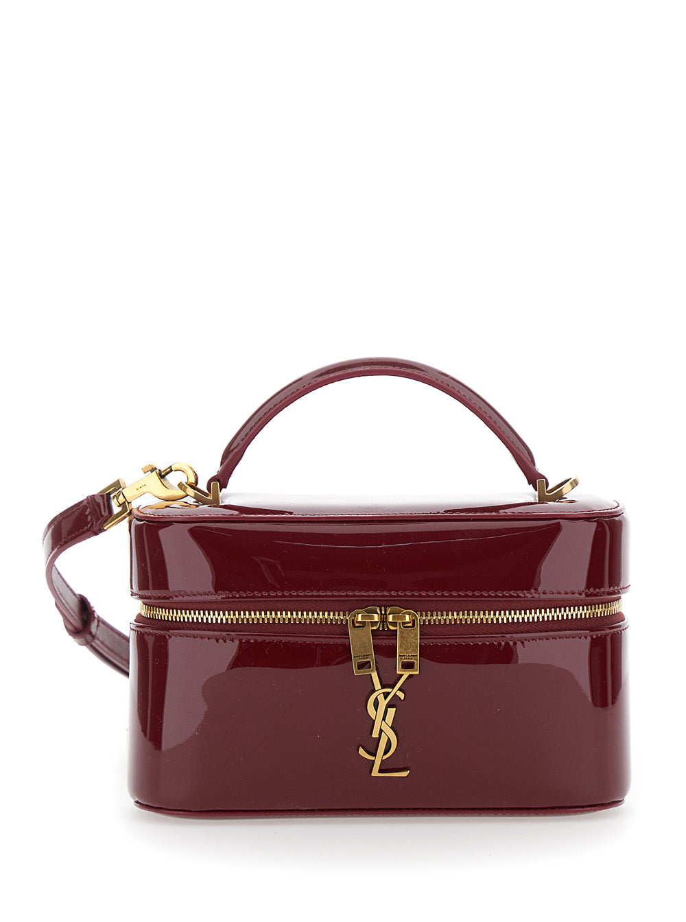 SAINT LAURENT Saint Laurent Women Ysl Pw Vanity Bag W Vernice Seta Soft