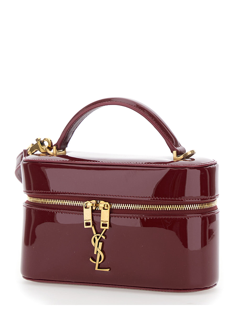 SAINT LAURENT Saint Laurent Women Ysl Pw Vanity Bag W Vernice Seta Soft