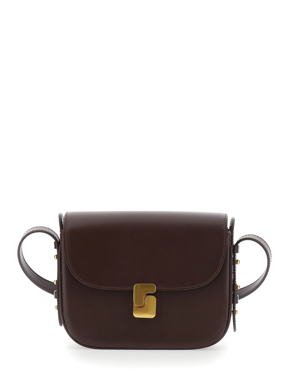 Soeur Women Bellissima Mini With Zip Closure In Brown Leather For Women