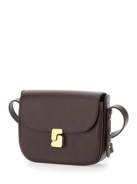 Soeur Women Bellissima Mini With Zip Closure In Brown Leather For Women