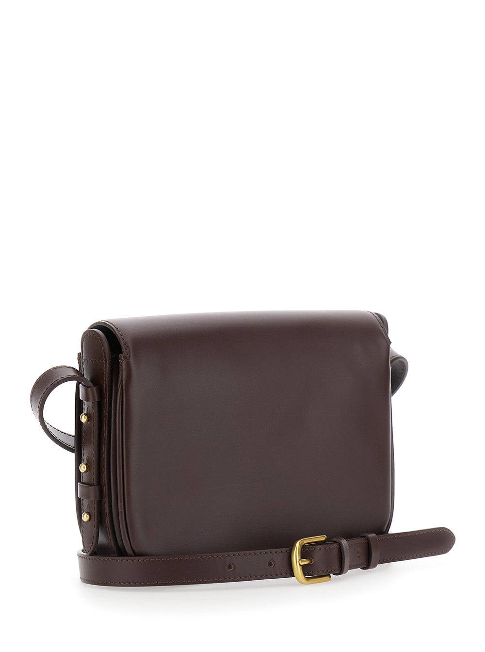 Soeur Women Bellissima Mini With Zip Closure In Brown Leather For Women