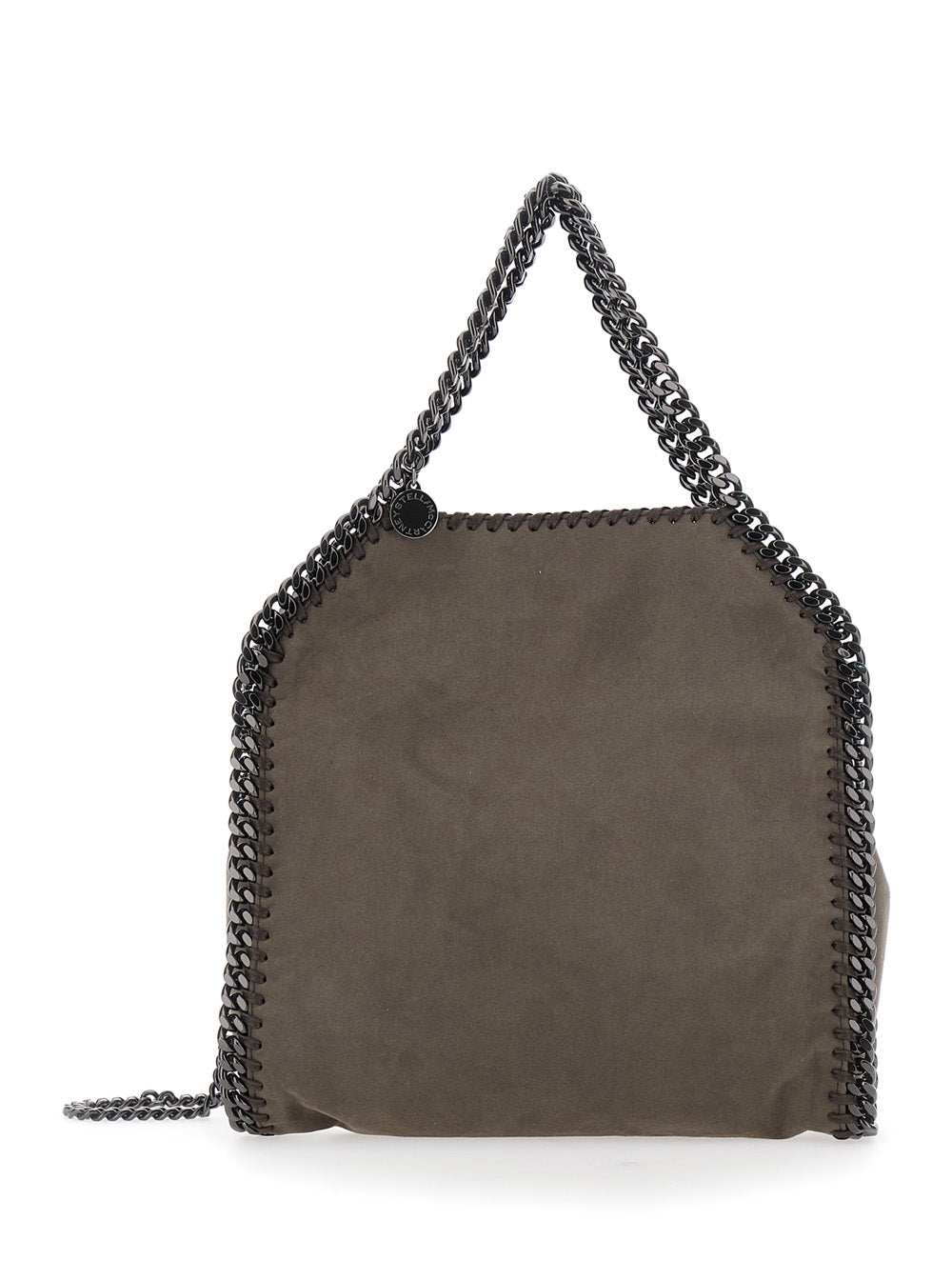 STELLA MCCARTNEY Stella Mccartney Women Falabella Mini Bag Alter Suede With Suede Details, Brown, Woman