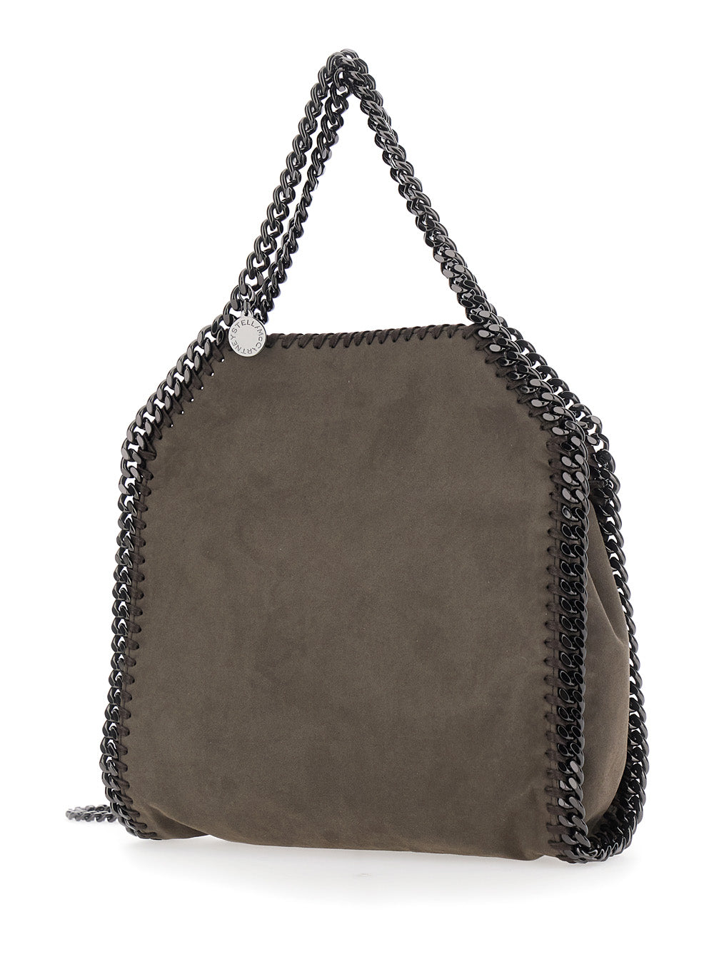 STELLA MCCARTNEY Stella Mccartney Women Falabella Mini Bag Alter Suede With Suede Details, Brown, Woman