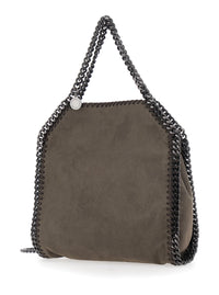 STELLA MCCARTNEY Stella Mccartney Women Falabella Mini Bag Alter Suede With Suede Details, Brown, Woman