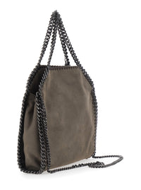 STELLA MCCARTNEY Stella Mccartney Women Falabella Mini Bag Alter Suede With Suede Details, Brown, Woman