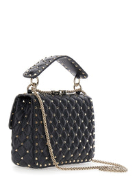 VALENTINO GARAVANI Valentino Garavani Women Medium Shoulder Bag | Rockstud Spike | Nappa/Platinum Studs