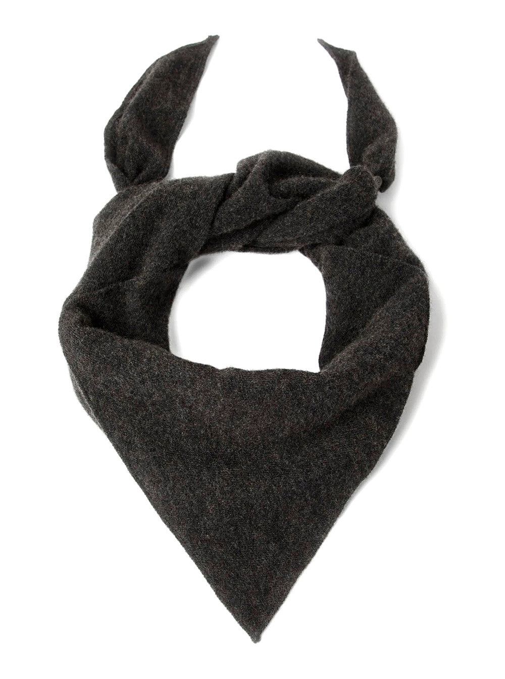 Brunello Cucinelli Women Black Scarf With Rectangular Design And Monili Details In Cashmere Women