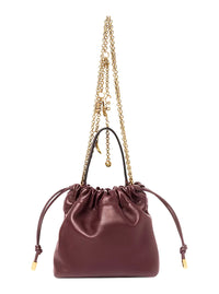 CHLOÉ Chloé Women Bordeaux Nappa Handbag With Gold Metal Details