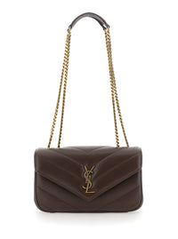SAINT LAURENT Saint Laurent Women Small Loulou Chain Bag 7 Daytona Lamb Matelasse