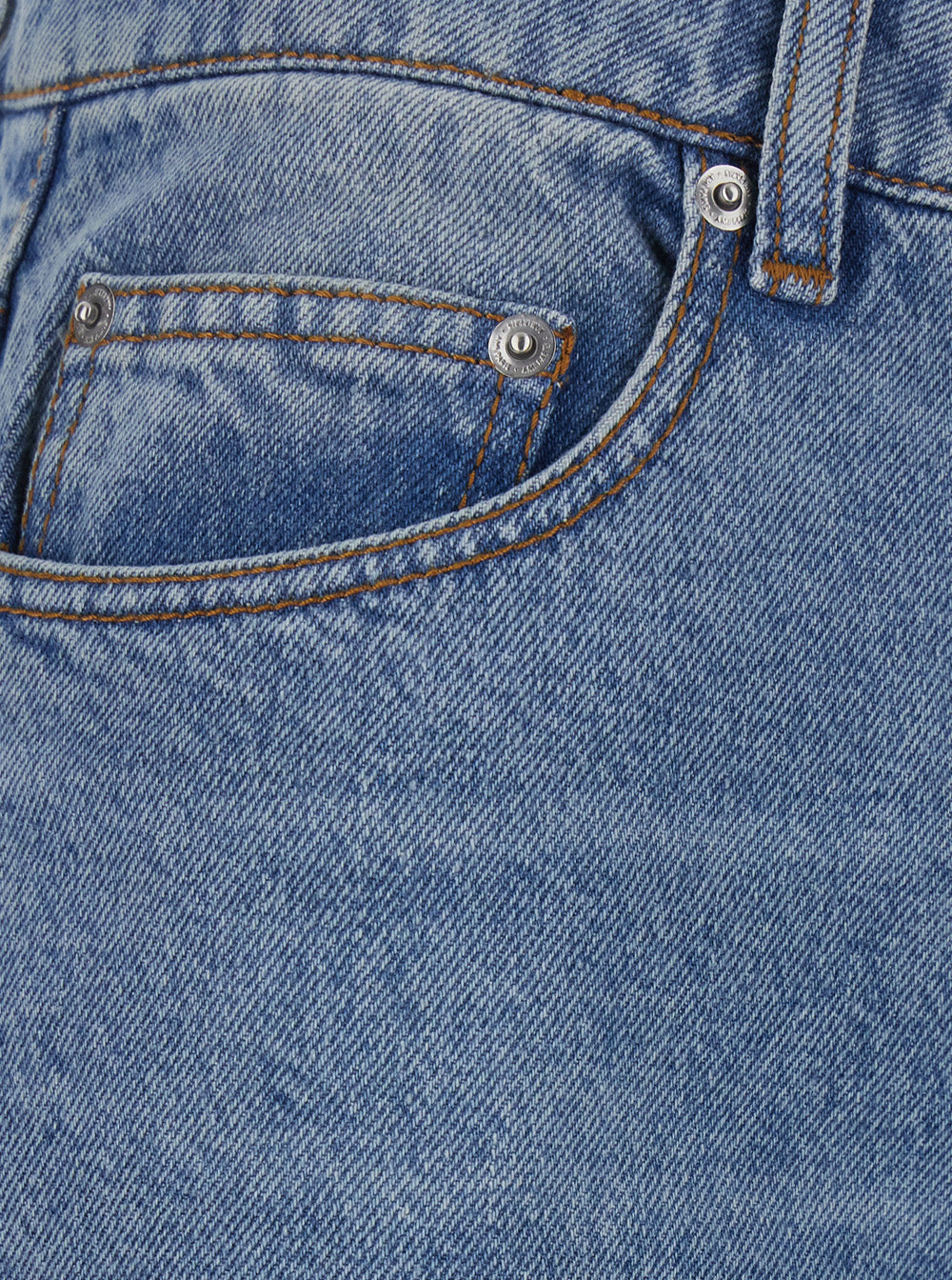 Ami Paris Women Blue Flare Cut Jeans With Logo Patch On The Back In Denim For Women