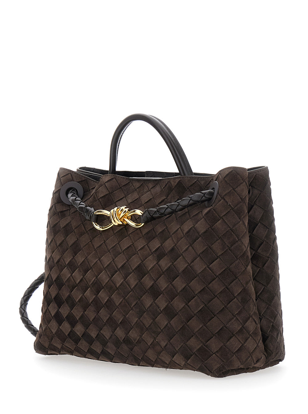 BOTTEGA VENETA Bottega Veneta Women Andiamo Intrecciatosuede