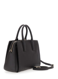 MICHAEL MICHAEL KORS Michael Michael Kors Women Laila Tote Bag With Leather Details And Handles, Tech Fabric, Brown, Woman