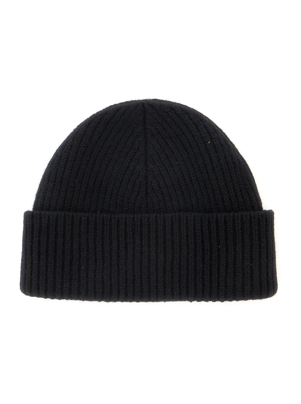 AMI PARIS Ami Paris Men Black Beanie With Adc Patch On The Front In Wool For Men