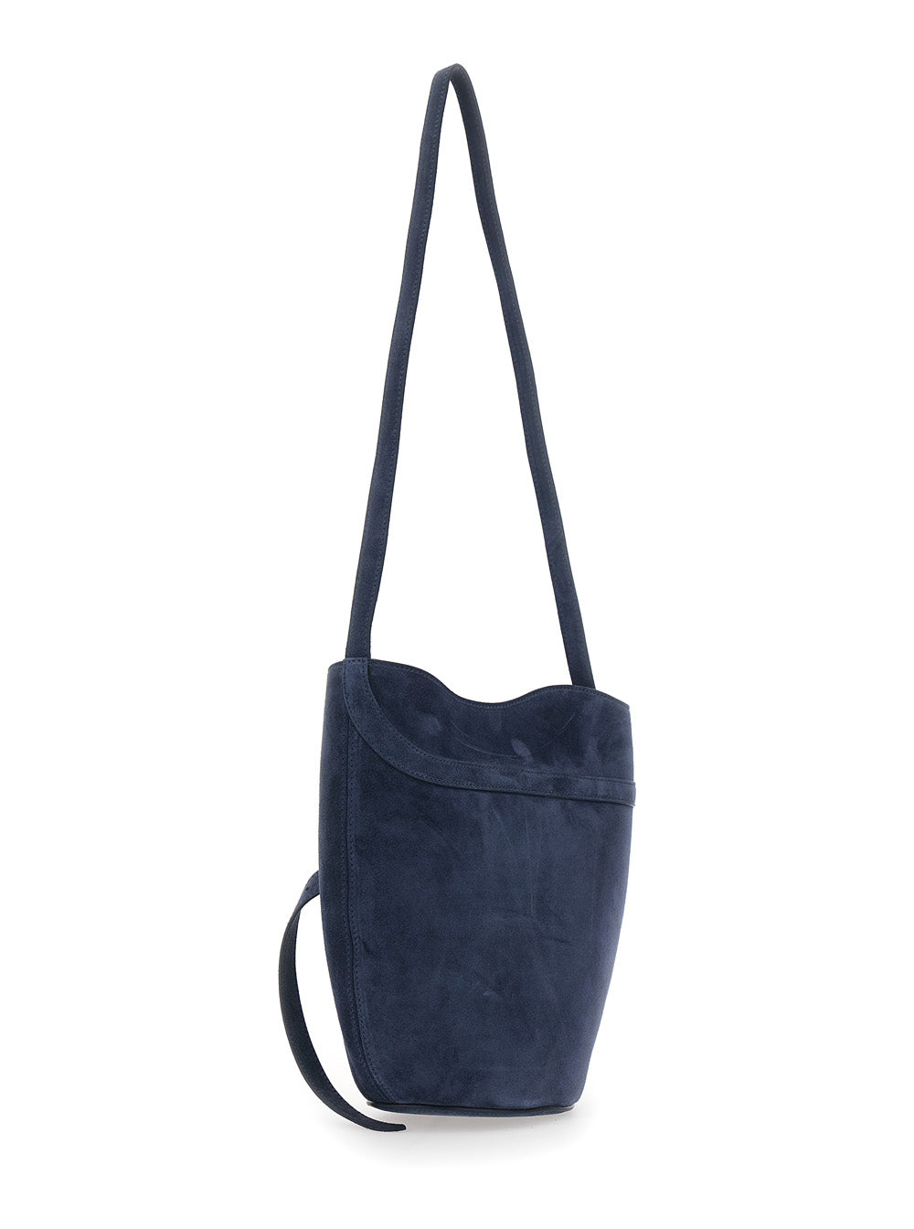 LIFFNER Liffner Women Crossbody Bag Blue With Leather Belt