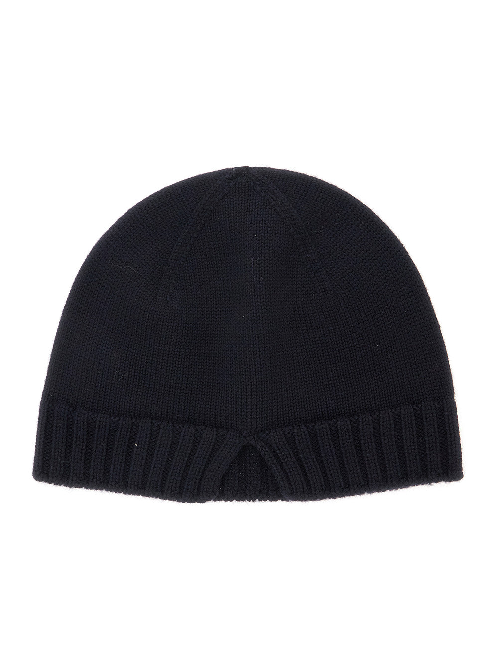 Bottega Veneta Men Blue Beanie With Logo Lettering Embroidery On The Front In Wool For Men