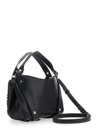 DIESEL Diesel Women D-One Tophandle Small Bag With Handle And Pockets In Black Nylon Unisex