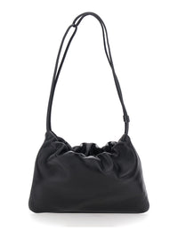 NOTHING WRITTEN Nothing Written Women Shoulder Bag With Black Leather Details