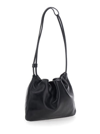 NOTHING WRITTEN Nothing Written Women Shoulder Bag With Black Leather Details